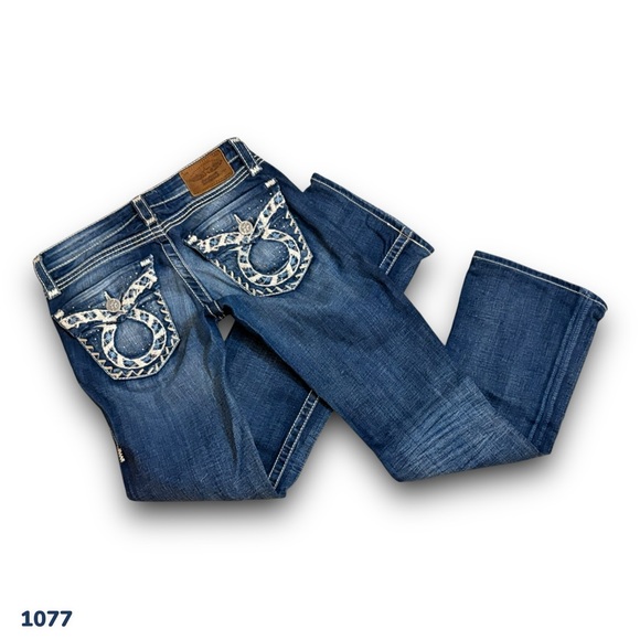 1077 Buckle | Big Star Liv Bootcut Jeans 25L (28x31.5) Hemmed Vintage Collection - Picture 9 of 11
